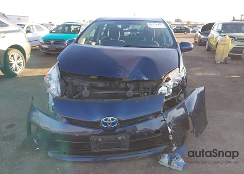 2012 Toyota Prius Three из США, поврежденный, VIN JTDKN3DU8C1502004